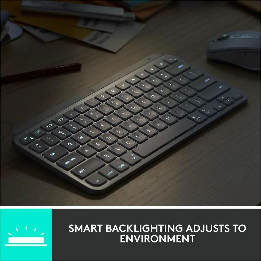 Logitech MX Keys Mini Wireless Illuminated Bluetooth Keyboard