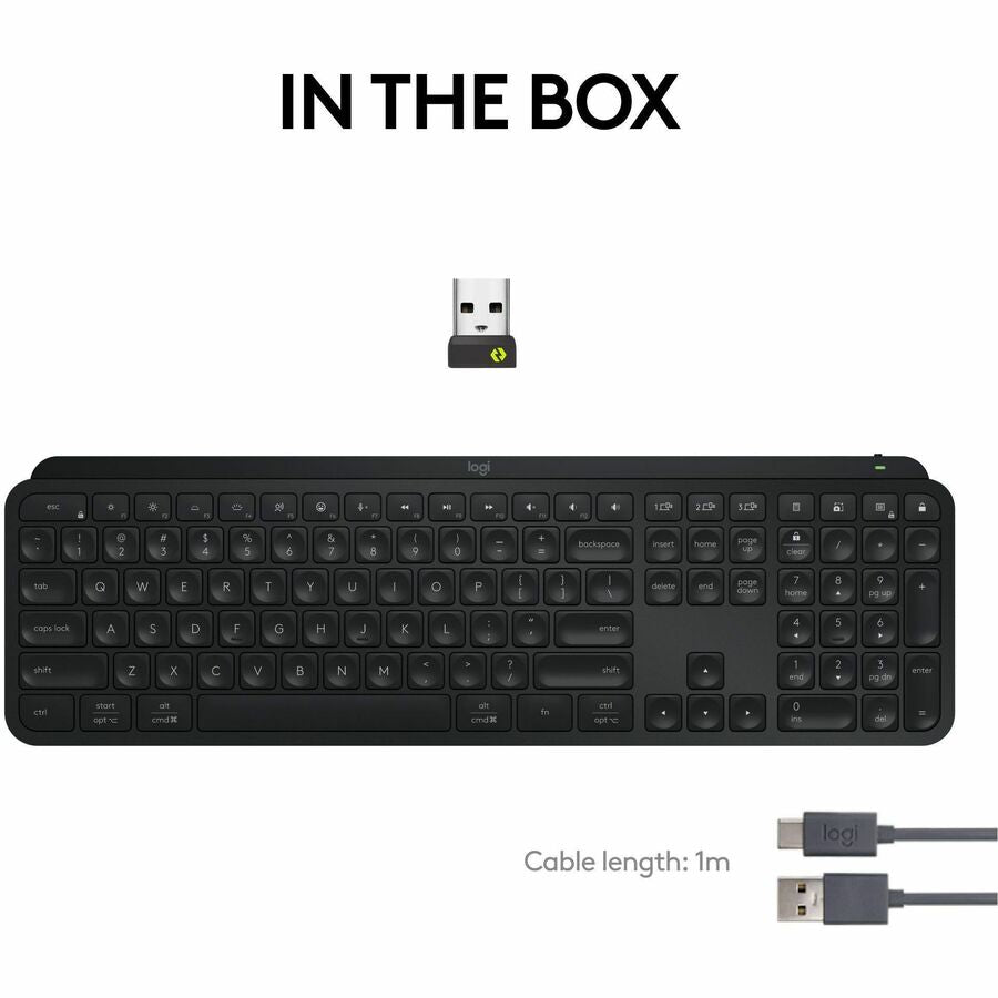 Logitech Master Series MX Keys S Advanced Wireless Illuminated Keyboard