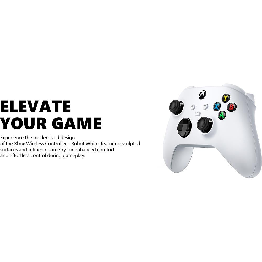 Microsoft Xbox Wireless Gaming Controller in White - EP2-29919