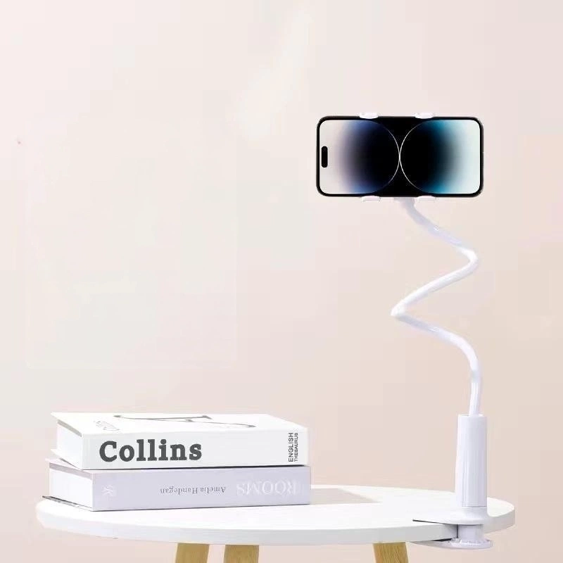 1m Universal Gooseneck Phone Holder, Flexible Long Arm Clip Phone Stand for Bed, Desk & Bedroom