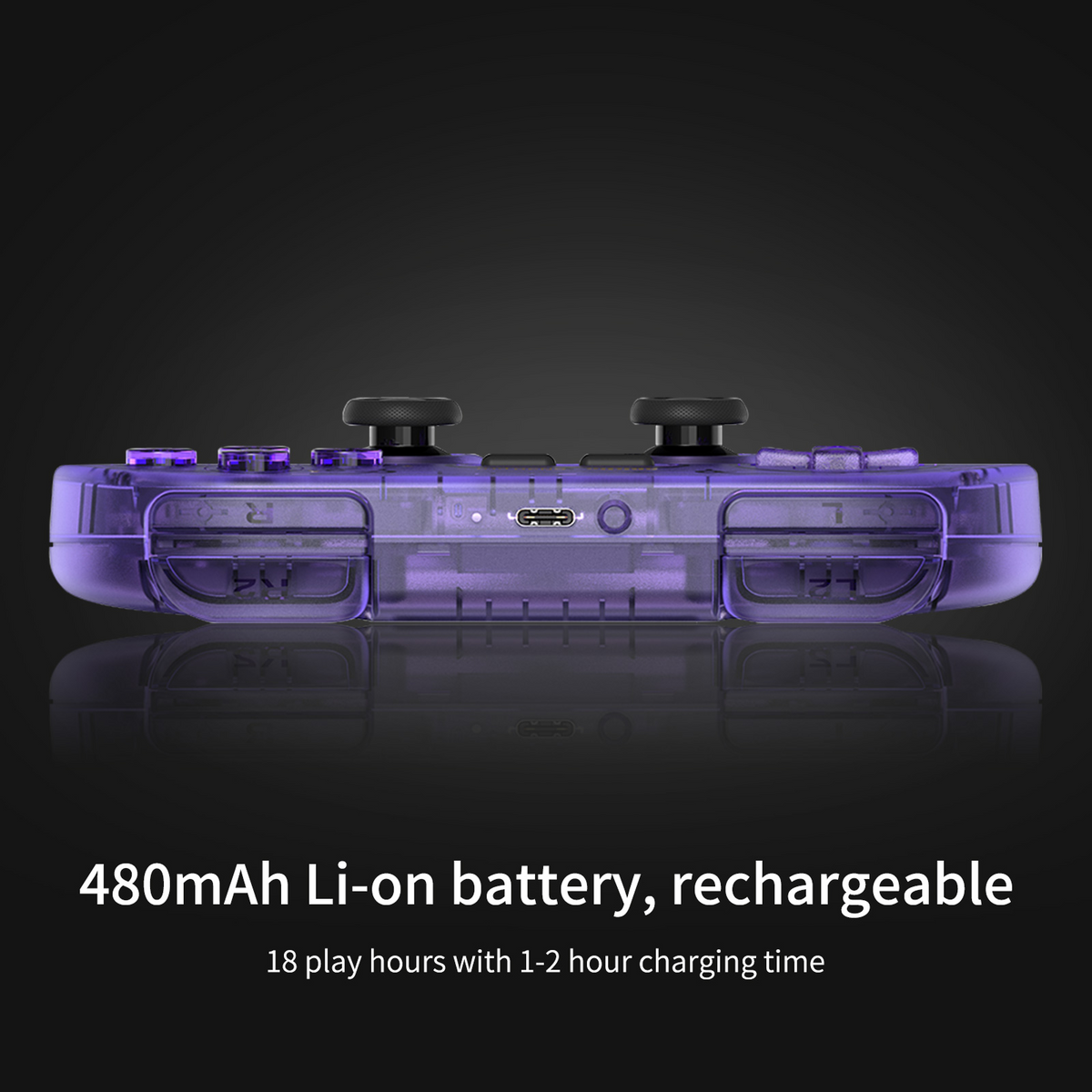 8BitDo SN30 Pro Bluetooth Gamepad - Hall Effect Joystick (80GQ)