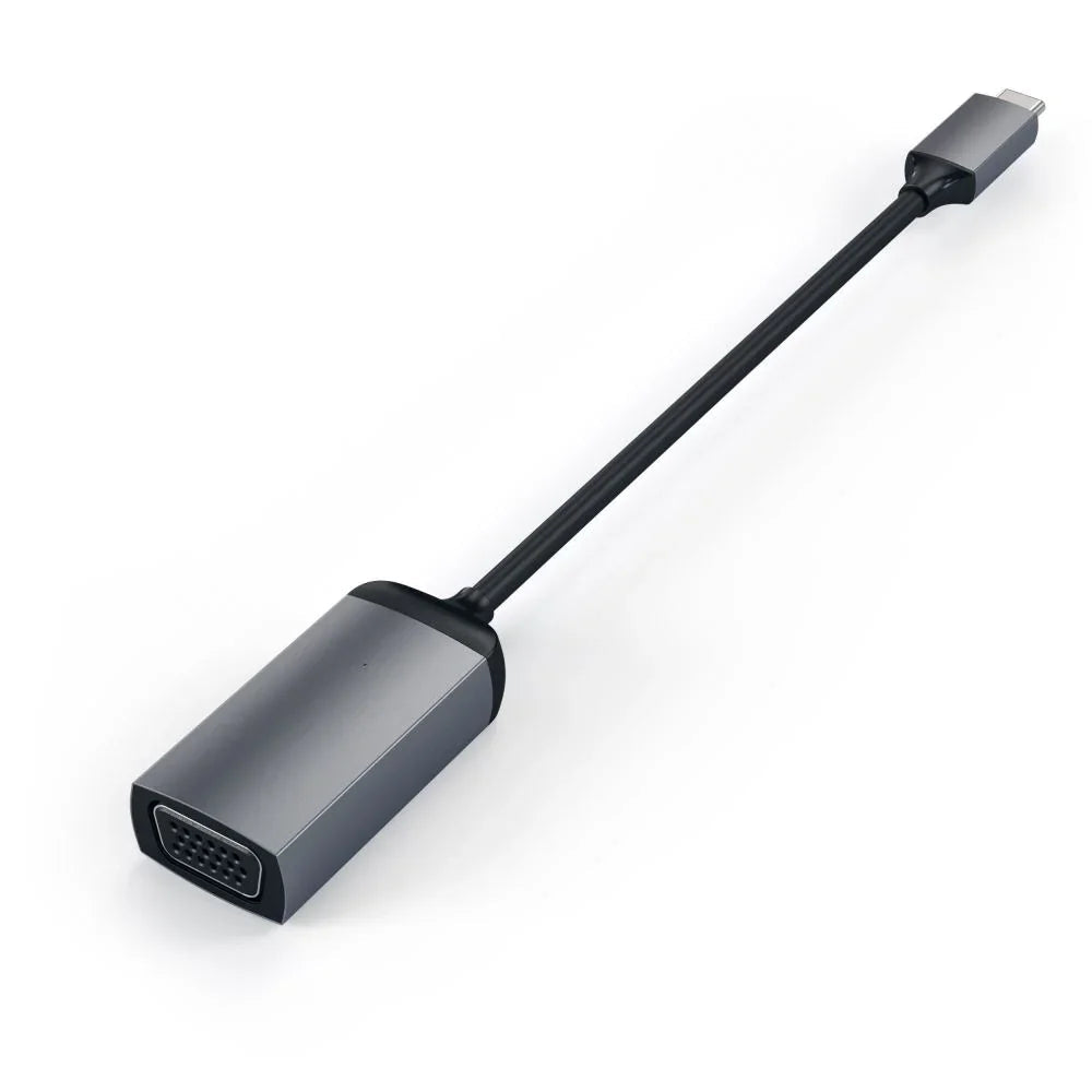 Satechi Type-C / USB-C to VGA Adapter - Space Grey ST-TCVGAM