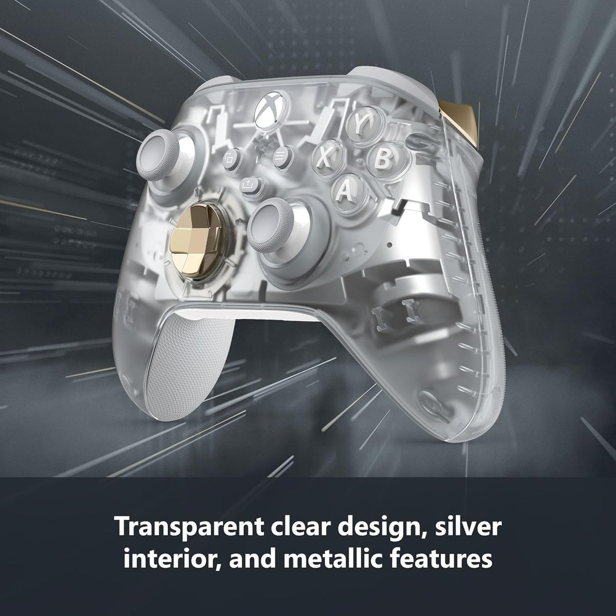 Xbox Wireless Controller - Ghost Cipher Special Edition [Xbox One & Xbox Series X Accessory]